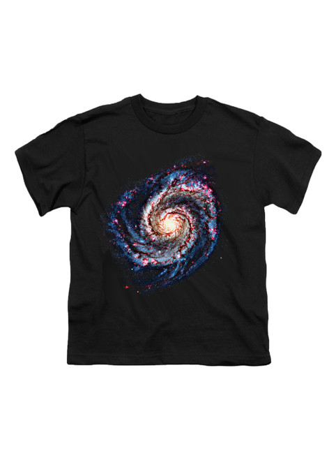 Image for Galactic Wanderlust Youth/Toddler T-Shirt on Black