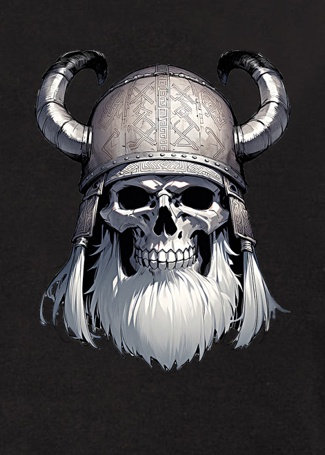 Close up image for Viking Skull Youth/Toddler T-Shirt