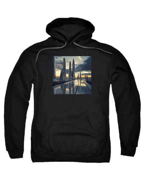 Image for Shiny Future Hoodie on Black