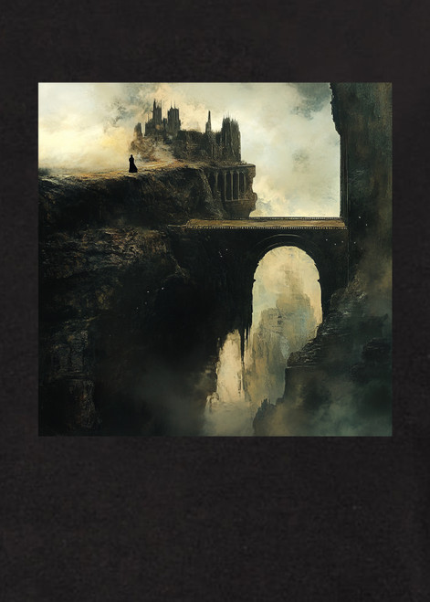 Close up image for Osgiliath Juniors V-Neck T-Shirt