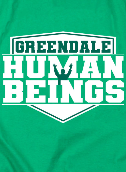 Close up Greendale Human Being T-Shirt