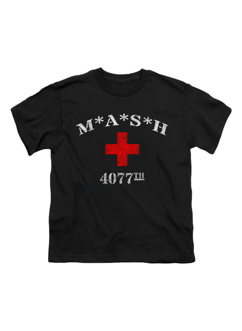 Black MASH 4077 Logo Youth/Toddler T-Shirt