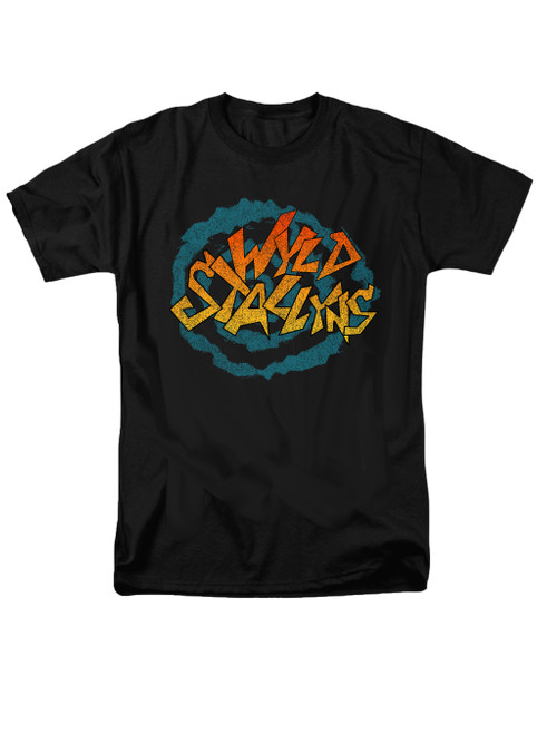 Black Wyld Stallyns Distressed Logo T-Shirt