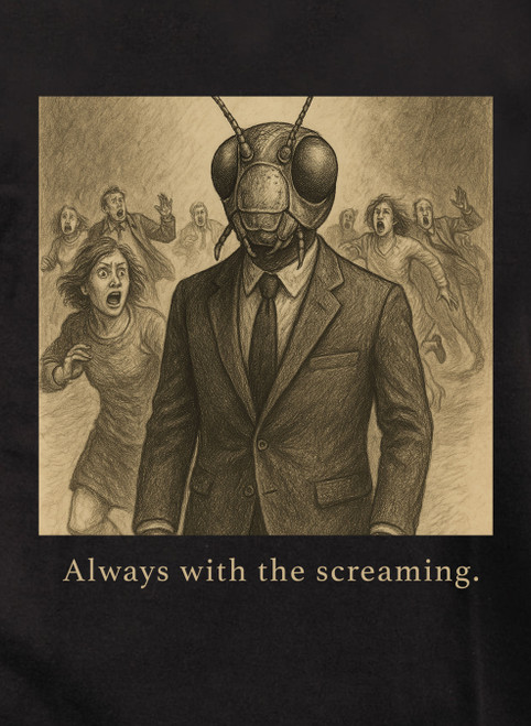 Close up Always with the screaming Hoodie