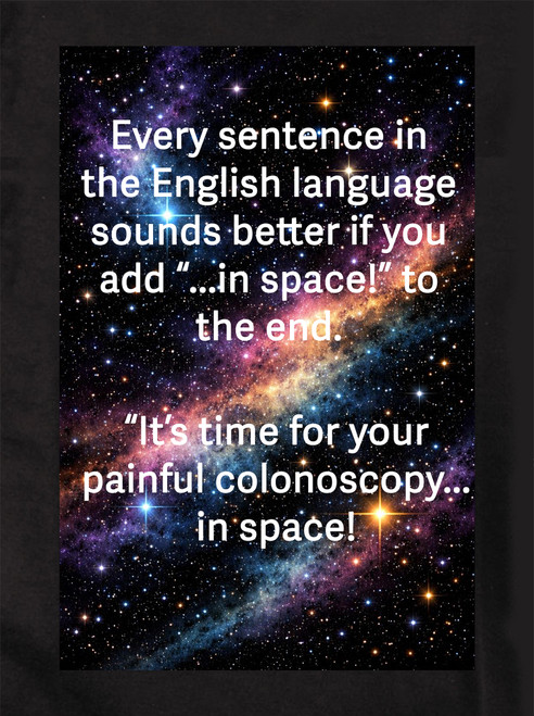 Close up In Space Juniors V-Neck T-Shirt