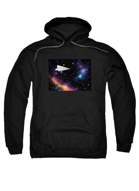 Black Space Flight Hoodie
