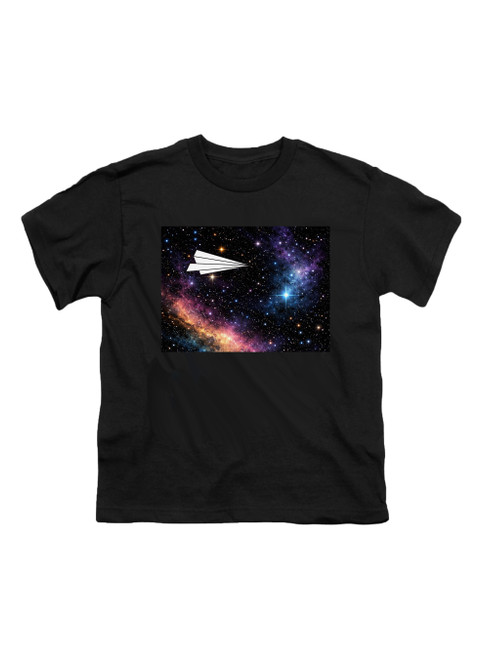 Black Space Flight Youth/Toddler T-Shirt