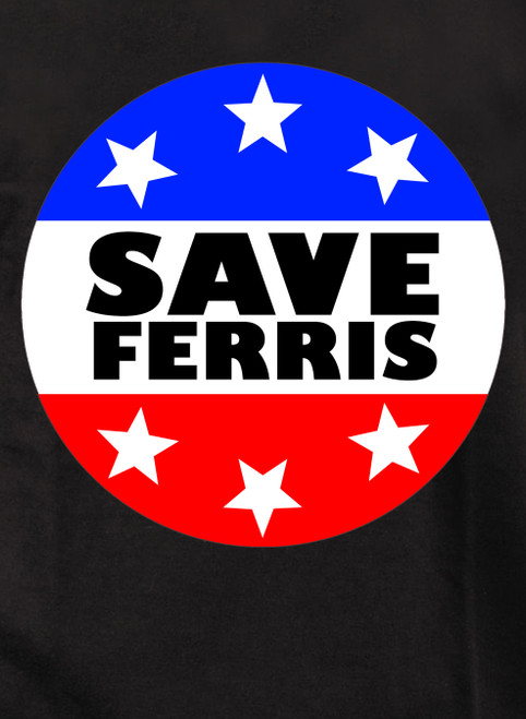 Close up Save Ferris Badge Hoodie