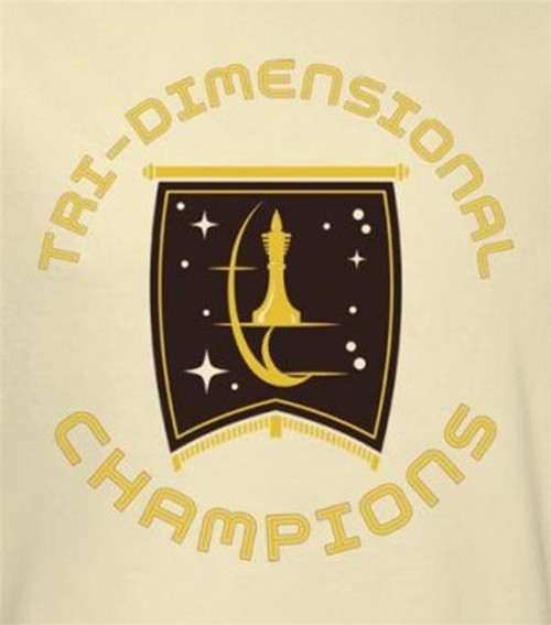 Star Trek T-Shirt - Starfleet Academy Tri-Dimensional Champs