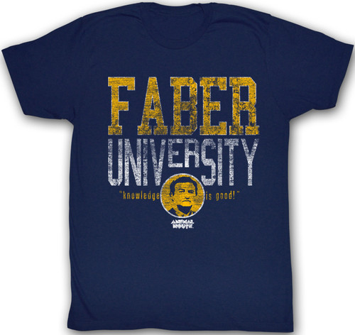 Image Closeup for Animal House T-Shirt - Faber University