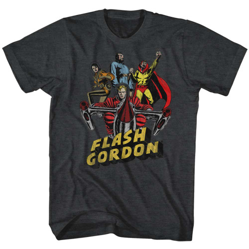 Image for Flash Gordon Latest Adventure T-Shirt