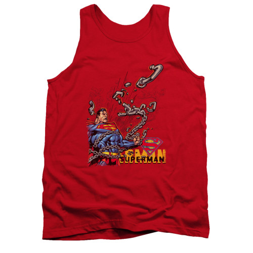 Image for Superman Tank Top - Breaking Chains