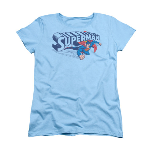 Image for Superman Womans T-Shirt - Under Logo