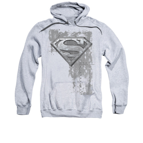 Image for Superman Hoodie - Riveted Metal