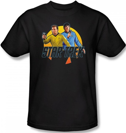 Image Closeup for Star Trek T-Shirt - Phasers Ready