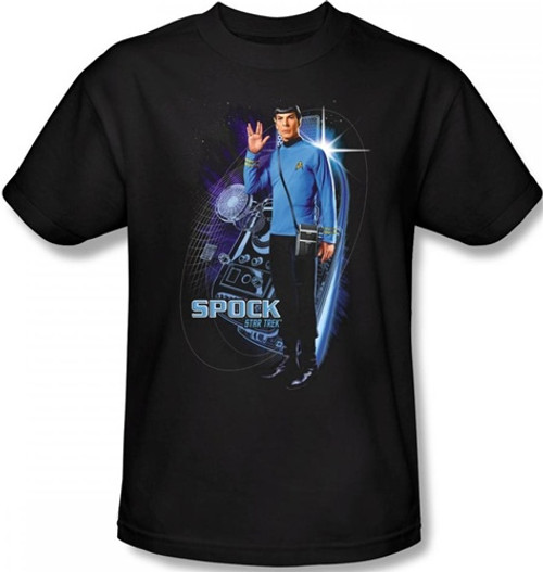 Image Closeup for Star Trek T-Shirt - Galactic Spock