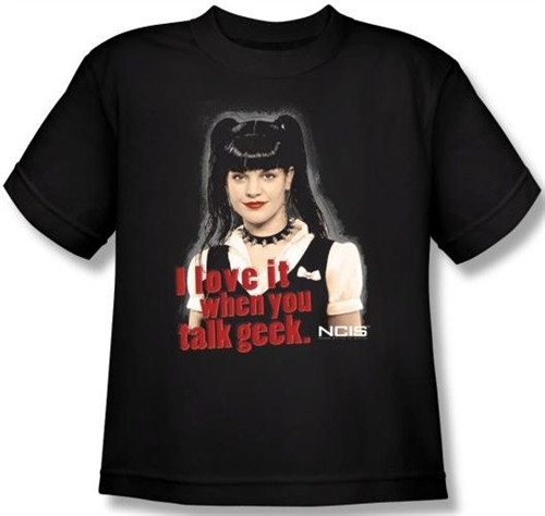 NCIS Abby Geek Talk Youth T-Shirt