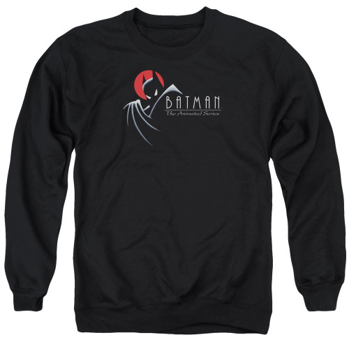 Image for Batman The Animated Series Crewneck - Silhouette Logo