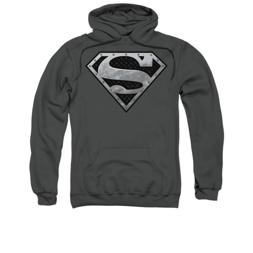 Image for Superman Hoodie - Super Metallic Shield