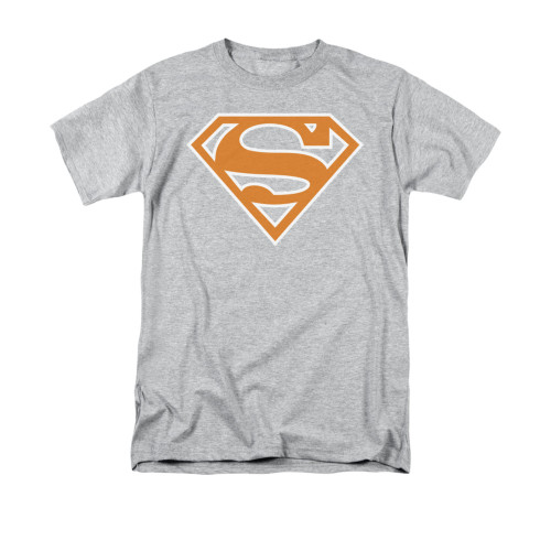 Image for Superman T-Shirt - Burnt Orange&white Shield