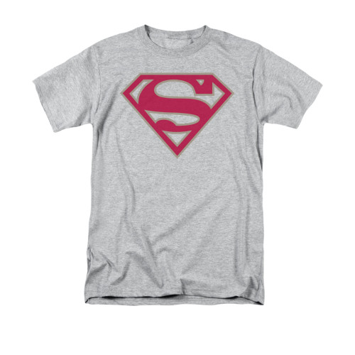 Image for Superman T-Shirt - Crimson & Gray Shield