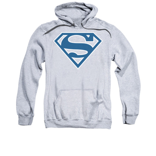 Image for Superman Hoodie - Blue &amp; White Shield