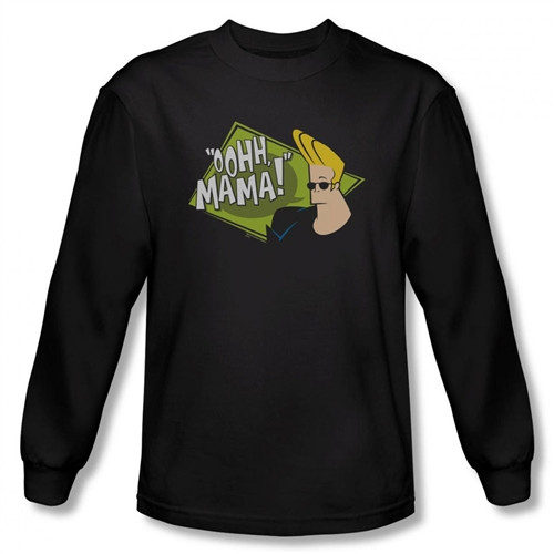 Johnny Bravo Oohh Mama Long Sleeve T-Shirt