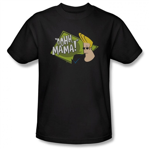 Image Closeup for Johnny Bravo Oohh Mama T-Shirt