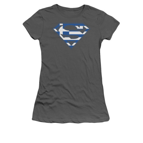 Image for Superman Girls T-Shirt - Greek Shield