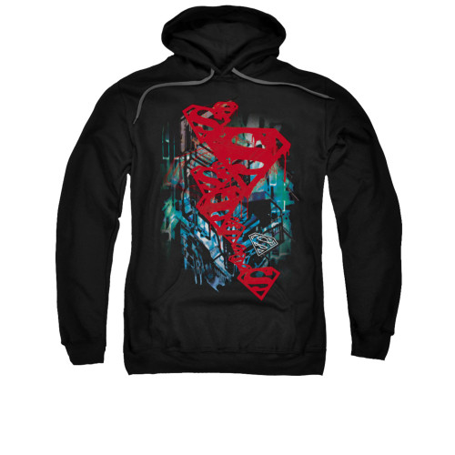 Image for Superman Hoodie - Gritty
