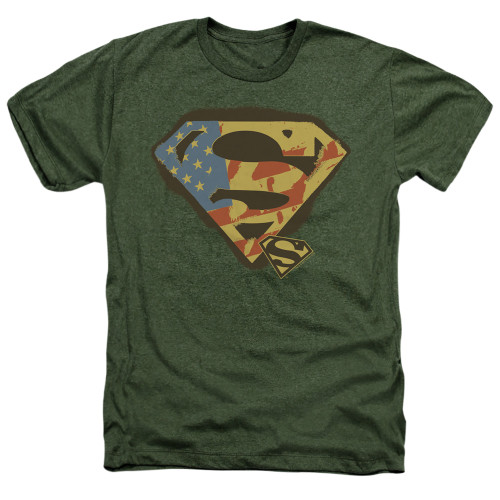 Image for Superman Heather T-Shirt - Not Afraid
