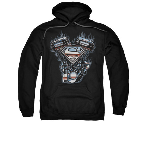 Image for Superman Hoodie - V Twin Logo