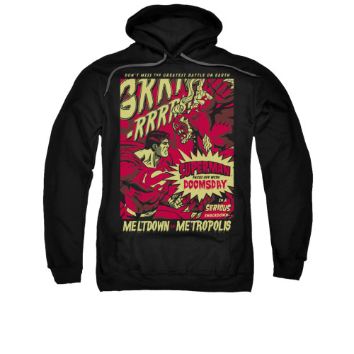 Image for Superman Hoodie - Metropolis Meltdown