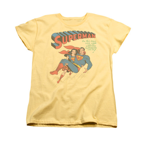 Image for Superman Womans T-Shirt - #57 Cover