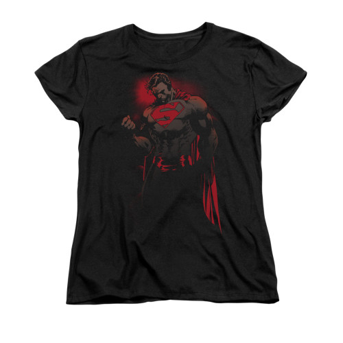 Image for Superman Womans T-Shirt - Red Son