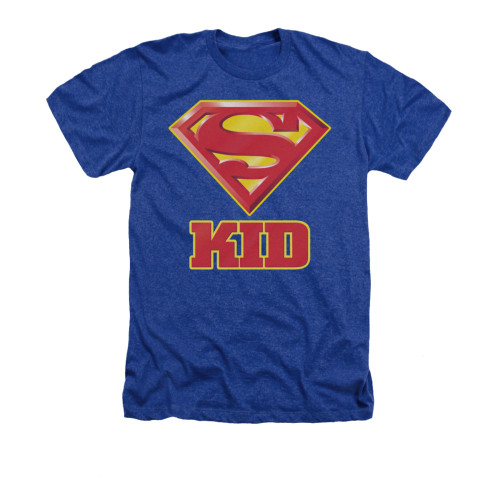 Image for Superman Heather T-Shirt - Super Kid