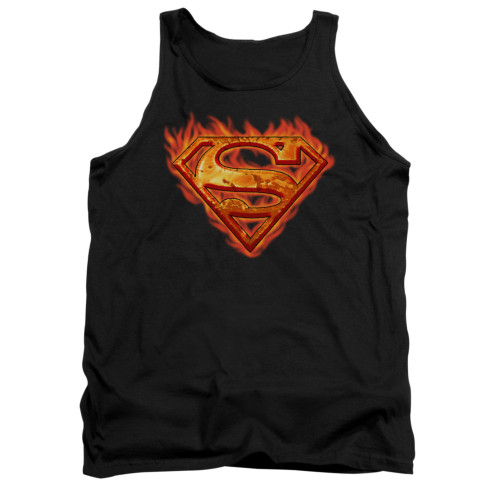 Image for Superman Tank Top - Hot Metal