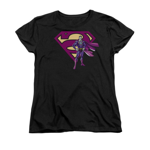 Image for Superman Womans T-Shirt - Bizarro & Logo