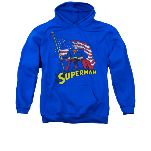 Image for Superman Hoodie - American Flag