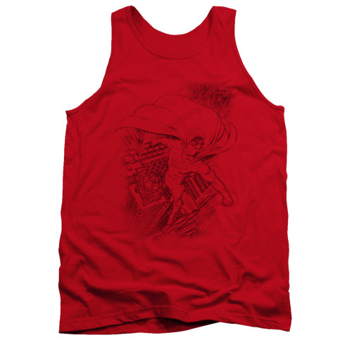 Image for Superman Tank Top - In The City