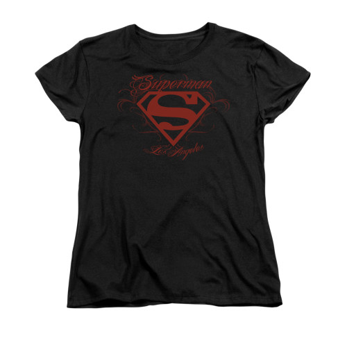 Image for Superman Womans T-Shirt - La