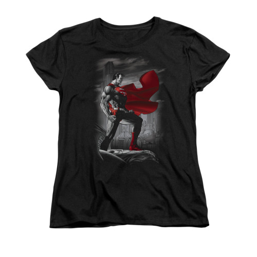 Image for Superman Womans T-Shirt - Metropolis Guardian