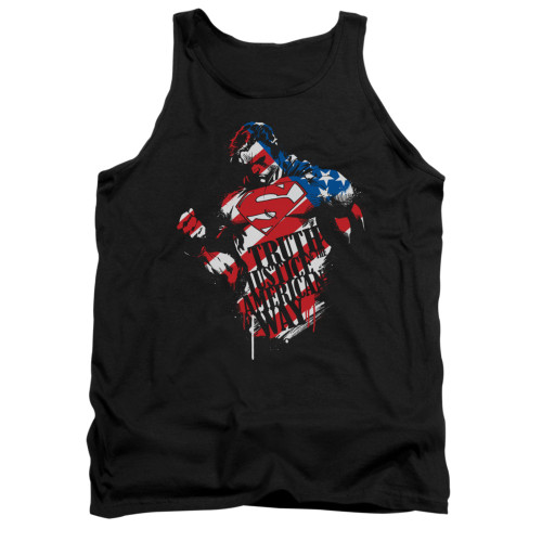 Image for Superman Tank Top - The American Way