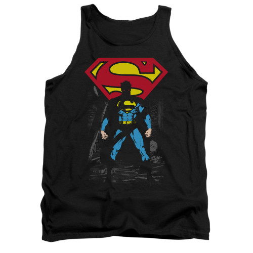 Image for Superman Tank Top - Dark Alley