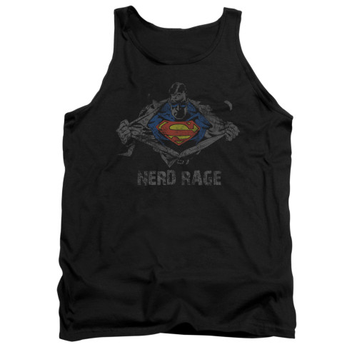 Image for Superman Tank Top - Nerd Rage