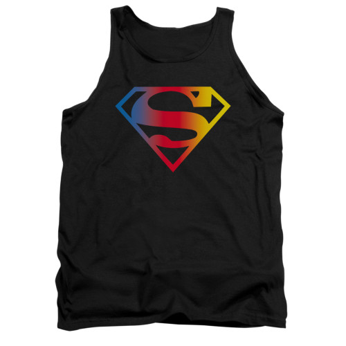 Image for Superman Tank Top - Gradient Superman Logo