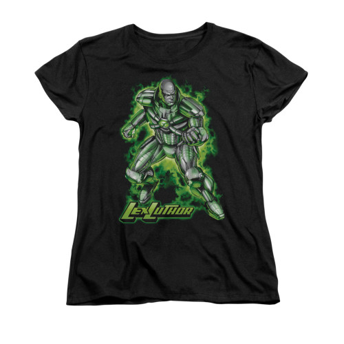 Image for Superman Womans T-Shirt - Kryptonite Powered