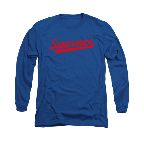 Image for Superman Long Sleeve Shirt - S Tail