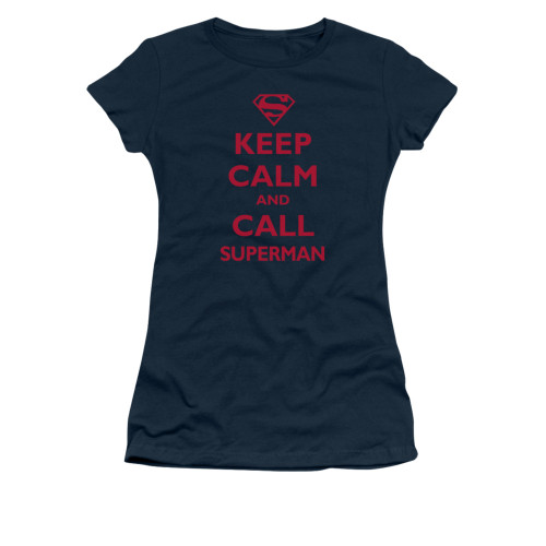 Image for Superman Girls T-Shirt - Call Superman