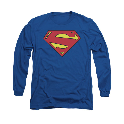 Image for Superman Long Sleeve Shirt - New 52 Shield